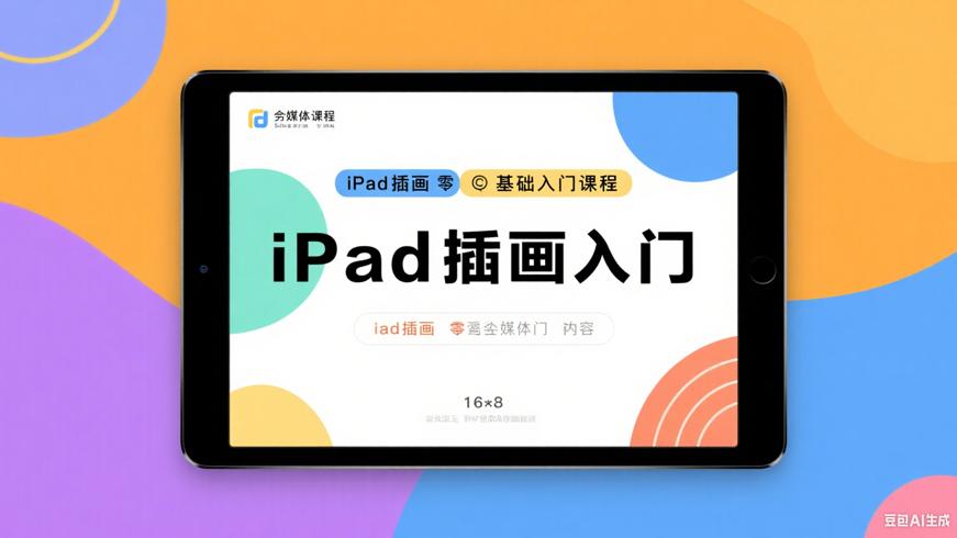 《iPad插画零基础入门第13期》：开启插画创作之旅