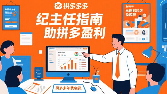 纪主任拼多多年费会员：电商起店盈利指南