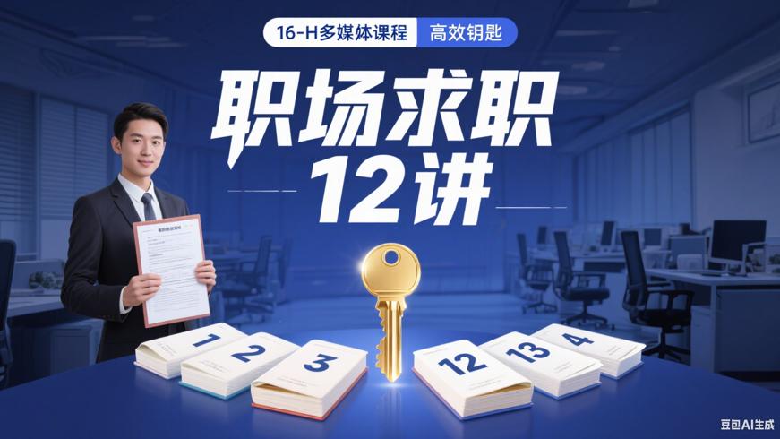 职场求职12讲：开启职业发展的高效钥匙
