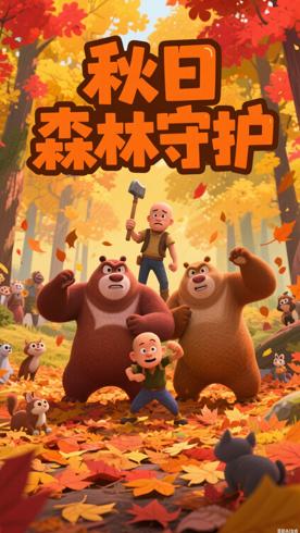 《熊出没之秋日团团转》：秋日森林里的守护之战