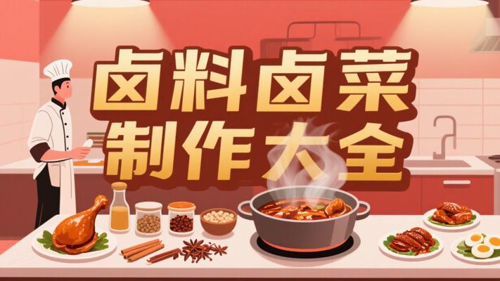 《卤料配制及卤菜制作大全》：卤味秘籍大公开