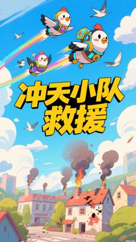 《冲天小队Top Wing》：萌鸟开启热血救援冒险