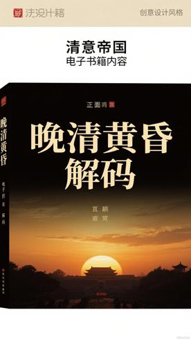 晚清最后十八年大全集共4册：解码帝国黄昏的史诗之作