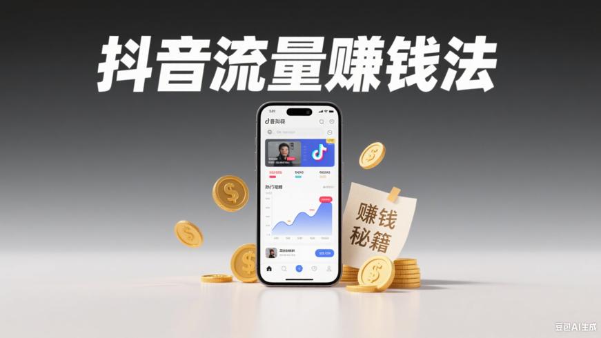 抖音发视频靠流量赚钱的具体方法和真实案例