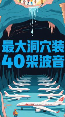 震撼揭秘：能装下40架波音747的世界最大洞穴