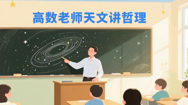 努力发光：高数老师用天文课讲透的人生哲理