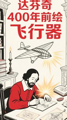 冷知识：《达芬奇》400年前就画出飞行器草图太绝了