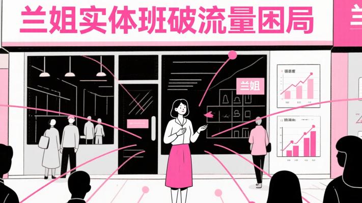 兰姐实体流量增长班：实体商业流量破局利器