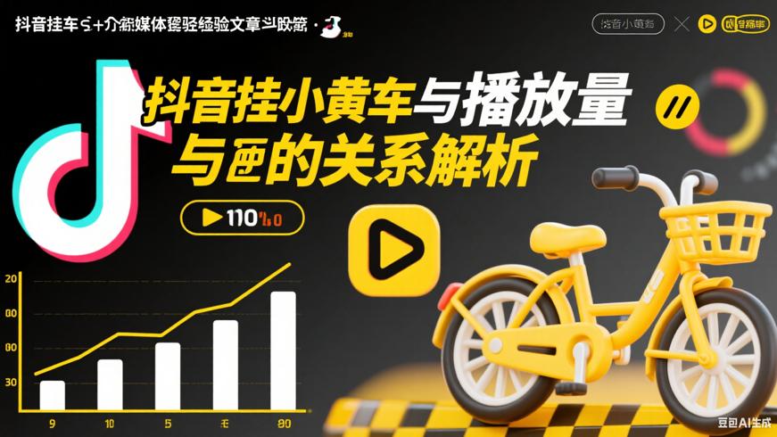抖音挂小黄车与播放量的关系解析