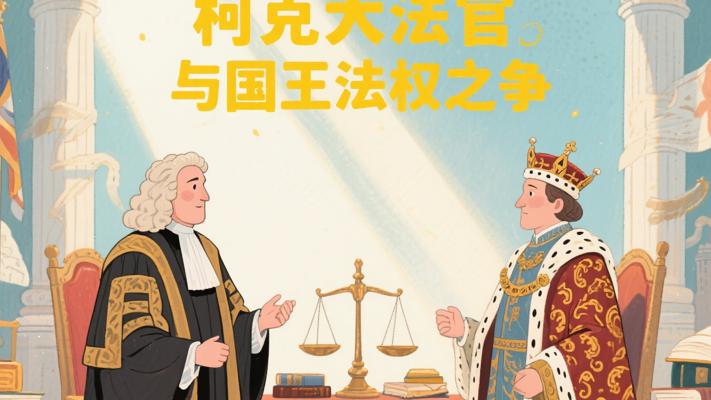 柯克大法官与英国国王的司法权之争故事