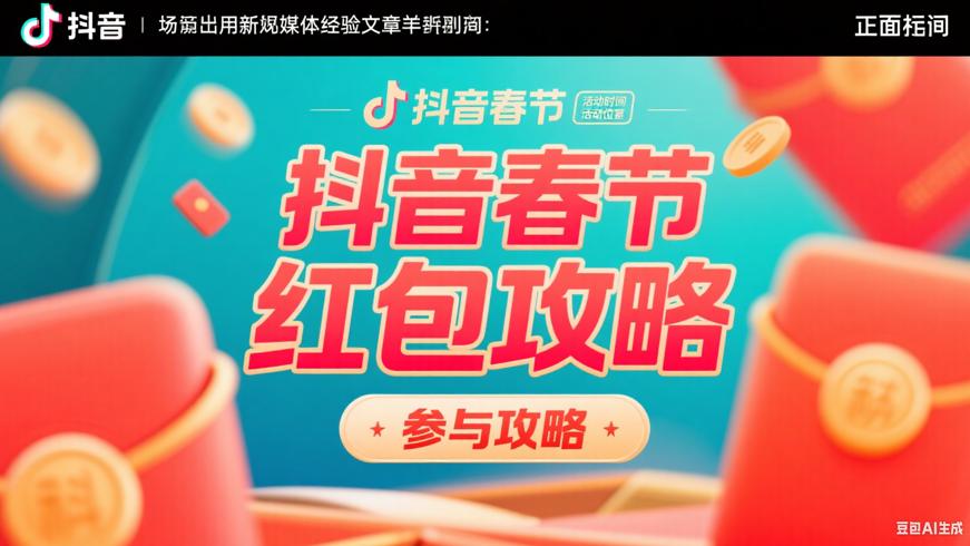 抖音春节红包活动详解：时间、位置与参与攻略