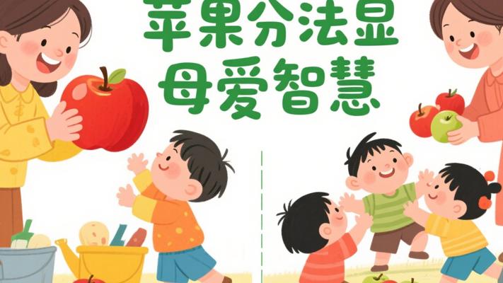 苹果分法见教育：两种人生背后的母亲智慧