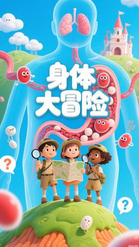 儿童动画片《人体小奥秘》：探索身体的奇妙之旅