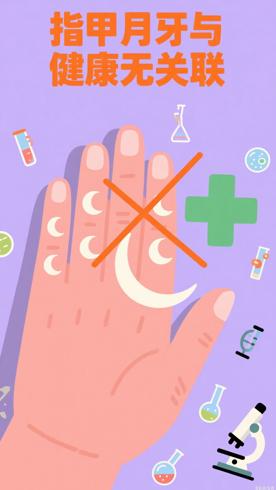 指甲月牙多少与健康好坏并无直接关联