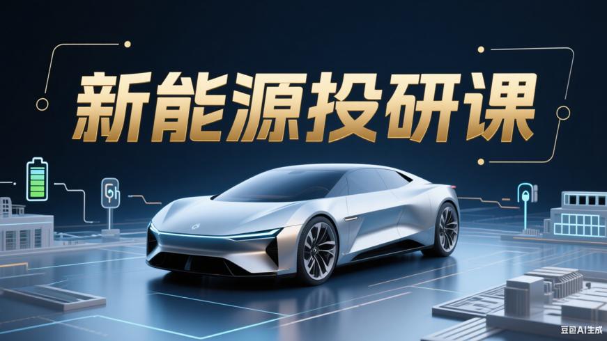 新能源汽车投研方法论大师课：解析产业链与掘金机遇