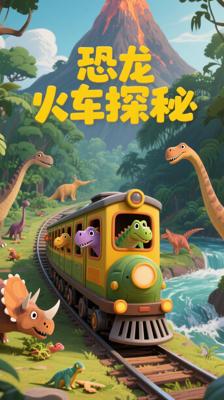 《恐龙火车第三季中文版》：探秘恐龙世界的知识盛宴