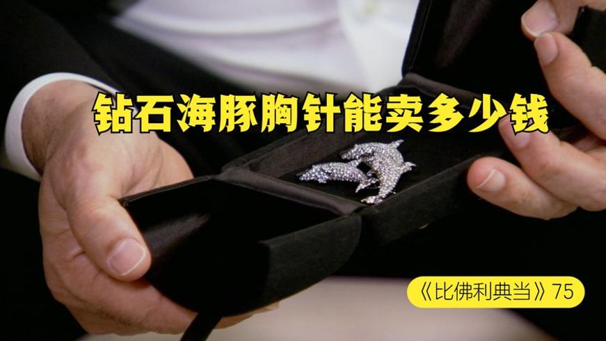 一枚大师设计的海豚钻石胸针当铺交易故事