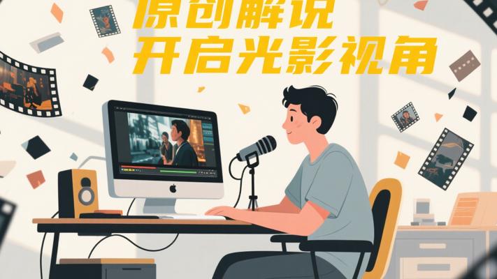 原创电影解说：短视频时代的光影新视角