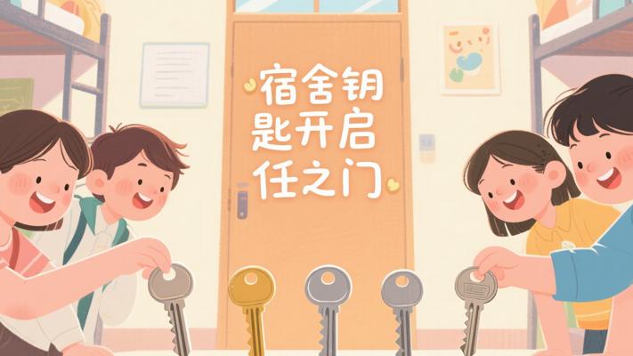 大学宿舍六把钥匙的智慧：信任如何打开所有门