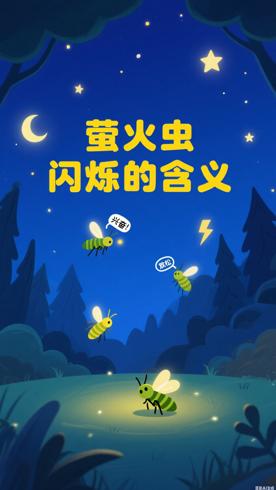 萤火虫发光频率不同暗藏哪些特殊含义