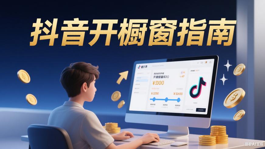 抖音开橱窗全流程新手须知的费用与步骤