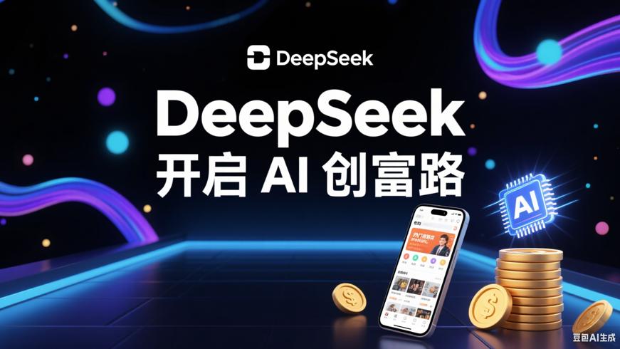 DeepSeek自媒体轻创业课：开启AI创富新旅程