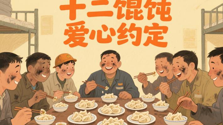 十二份馄饨里的秘密 矿工兄弟的爱心约定