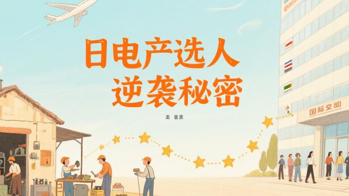 日本电产的奇特选人法：从小作坊到国际企业的秘密