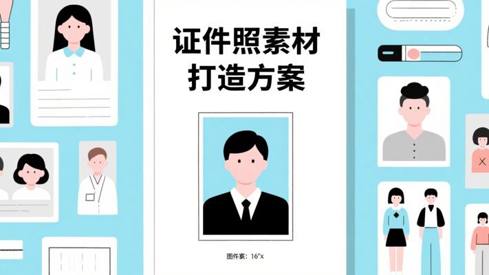证件照素材：一站式打造完美证件照方案