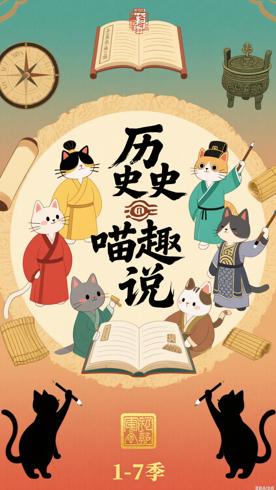 《如果历史是一群喵》1-7季：趣味历史启蒙音频故事