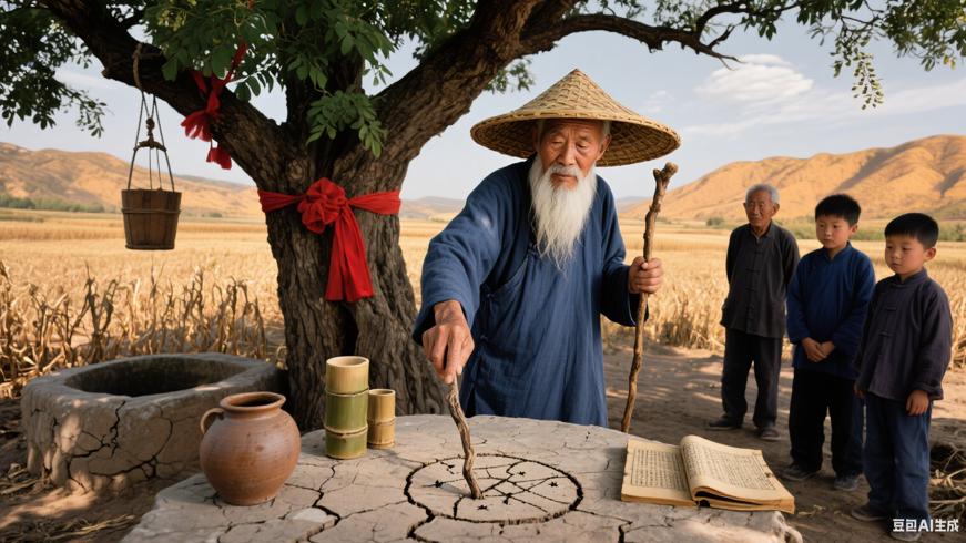 古槐村神秘智者以古法解旱灾启民智