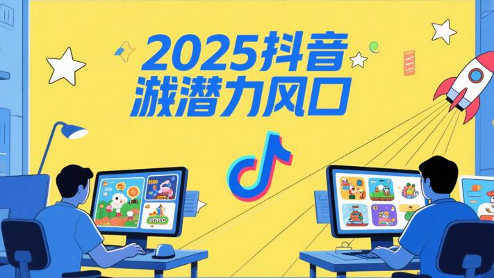 2025抖音小游戏：潜力无限的新兴风口项目