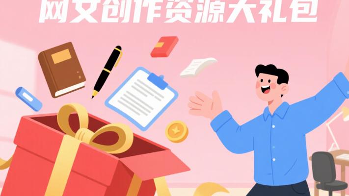 全套网络小说创作资源大礼包：网文创作宝藏库