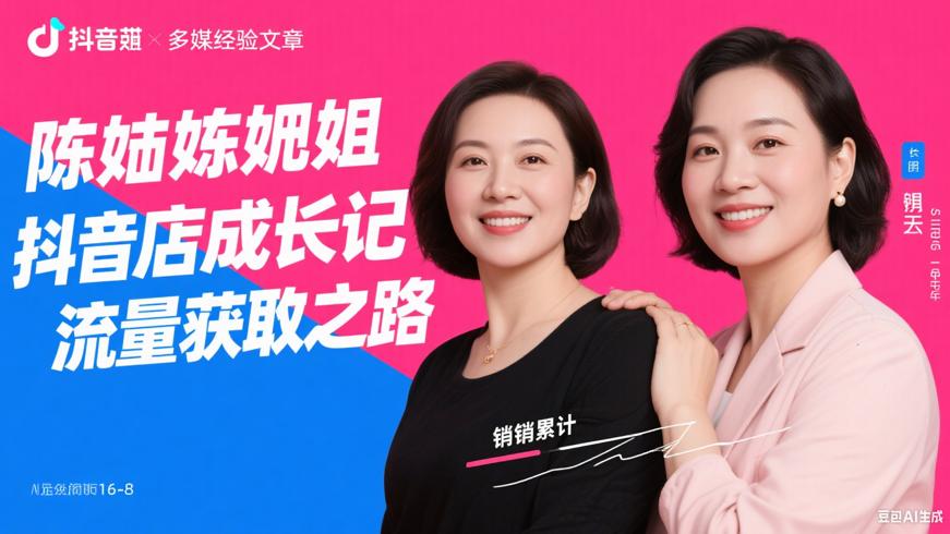 陈姐的抖店成长记销量累积与流量获取之路