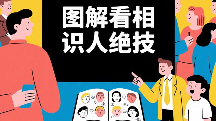 《图解看相识人》：掌握一分钟识人的绝技