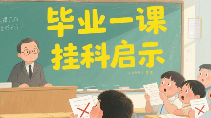 大学毕业前最后一课：自信学生为何全挂科的启示