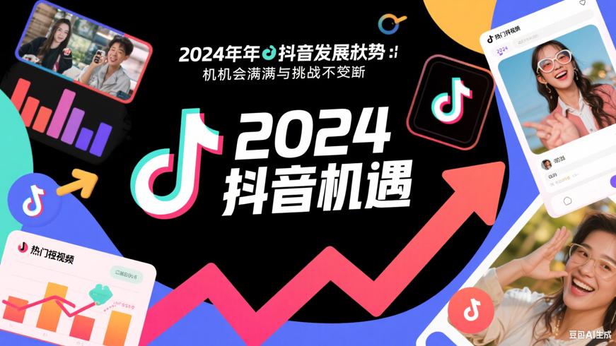 2024年抖音发展态势：机遇满满与挑战并存
