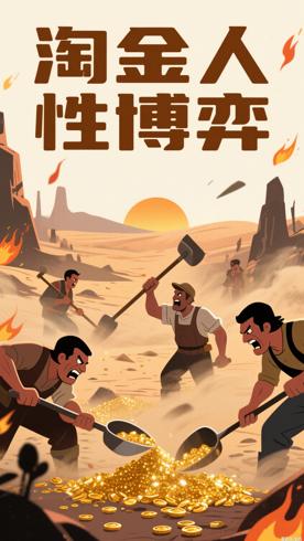 淘金一部揭示人性与欲望博弈的深刻之作