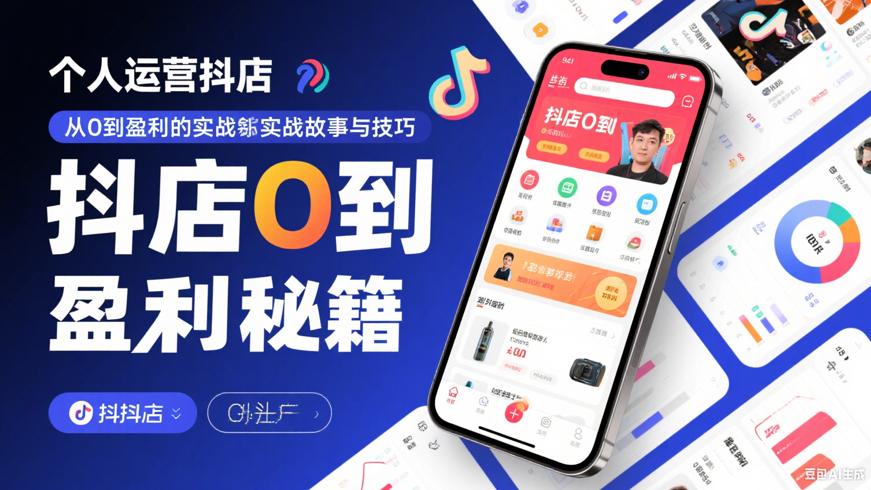 个人运营抖店从0到盈利的实战故事与技巧