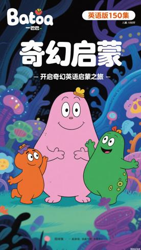 《巴巴爸爸》英文版150集开启奇幻英文启蒙之旅