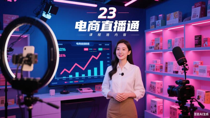 2023电商直播带货全流程实操课：从入门到精通的指南