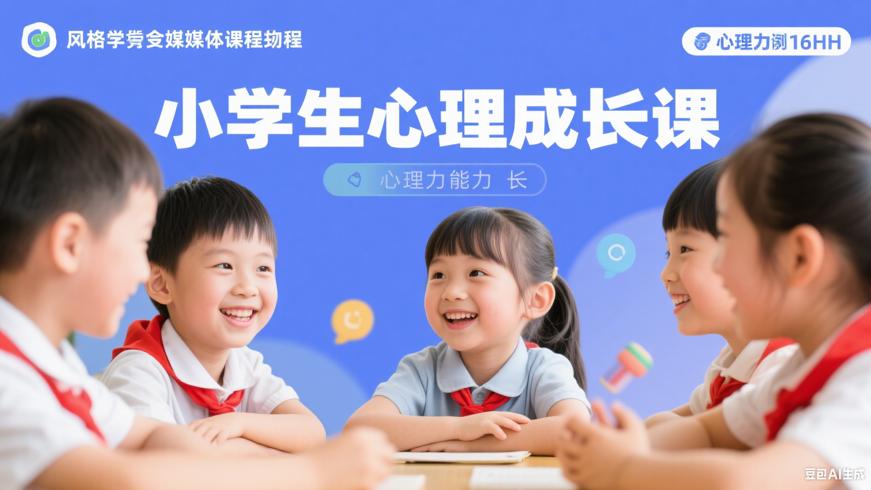 小学生心理能力成长课：塑造健康心智的启蒙指南