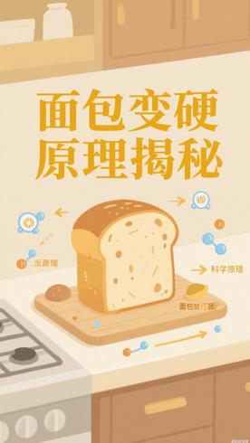 面包放久变硬背后的科学原理揭秘