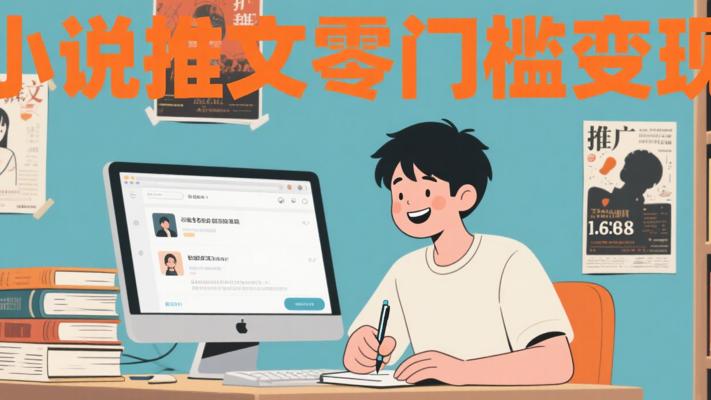 小说推文项目：零门槛开启网文推广变现之路