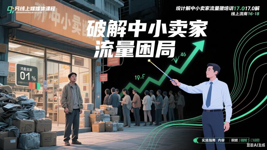线上流量密训17.0：破解中小卖家流量困局的实战指南