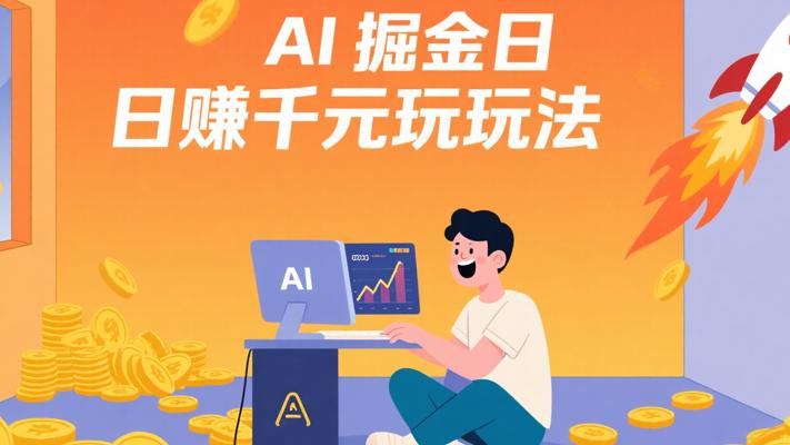 AI掘金实战营：揭秘日赚千元黑科技玩法