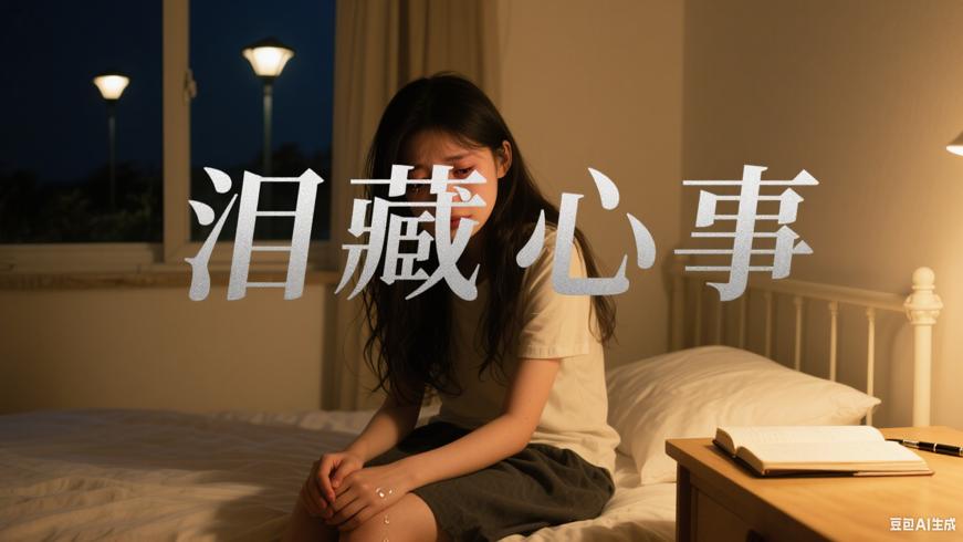 那些频繁落下的眼泪藏着未说的心事