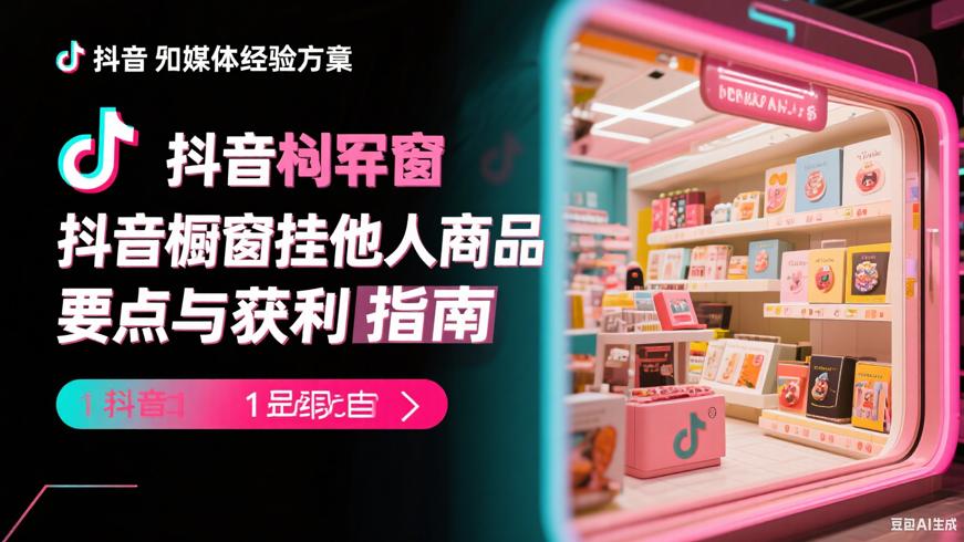 抖音橱窗挂他人商品要点与获利指南