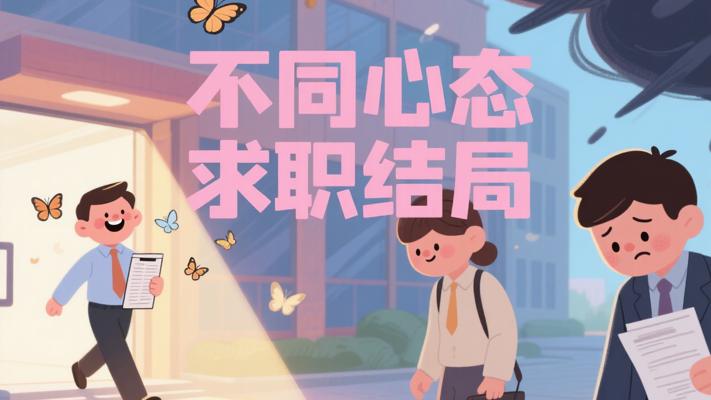 乐观与悲观：两种心态造就不同求职结局的故事
