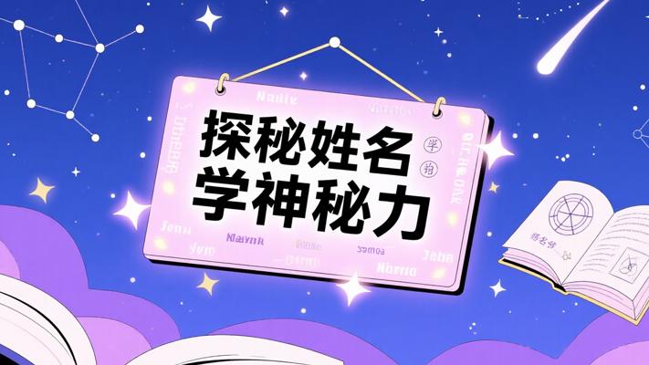 探秘姓名学：解锁名字背后的神秘力量